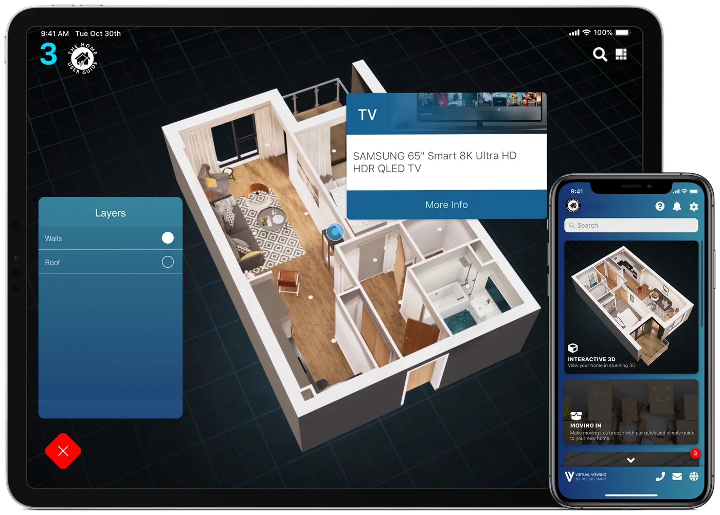 TheHomeUserGuide app mockup